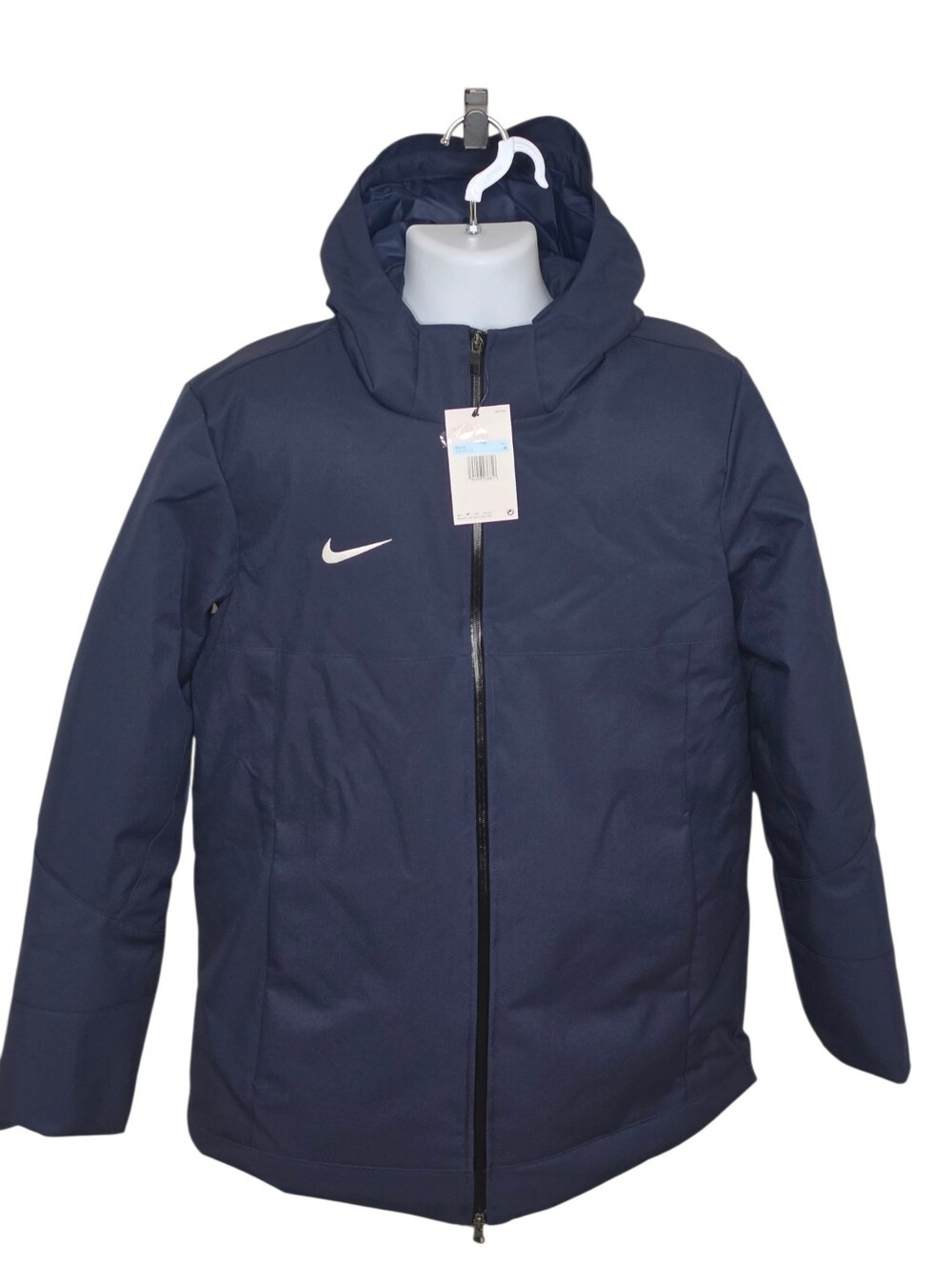 Nike 550 Down Storm-FIT Hooded Parka Men's M Navy DJ6526-419 NWT
